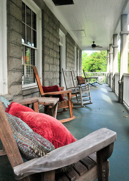 Upstairs Porch with Hammock